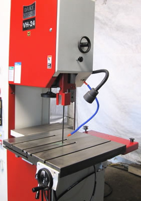 23" DAKE ... VERTICAL BANDSAW